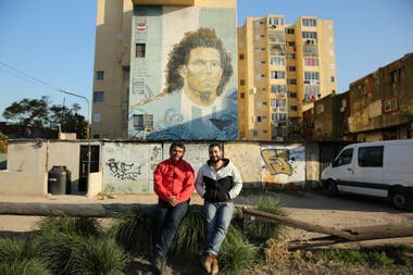 Gastón Leclet and Daniel Paniagua dedicate their time to accompany the most vulnerable children in the neighborhood