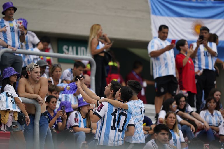 Partido amistoso entre la selección Argentina y Panamá