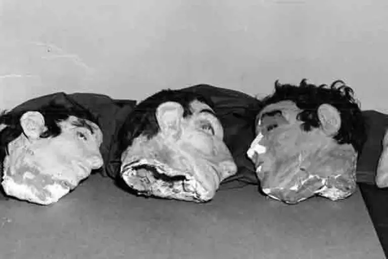 As detentas deixaram cabeças de bonecas feitas de papel higiênico, cabelo e sabonete (Foto: Arquivo)