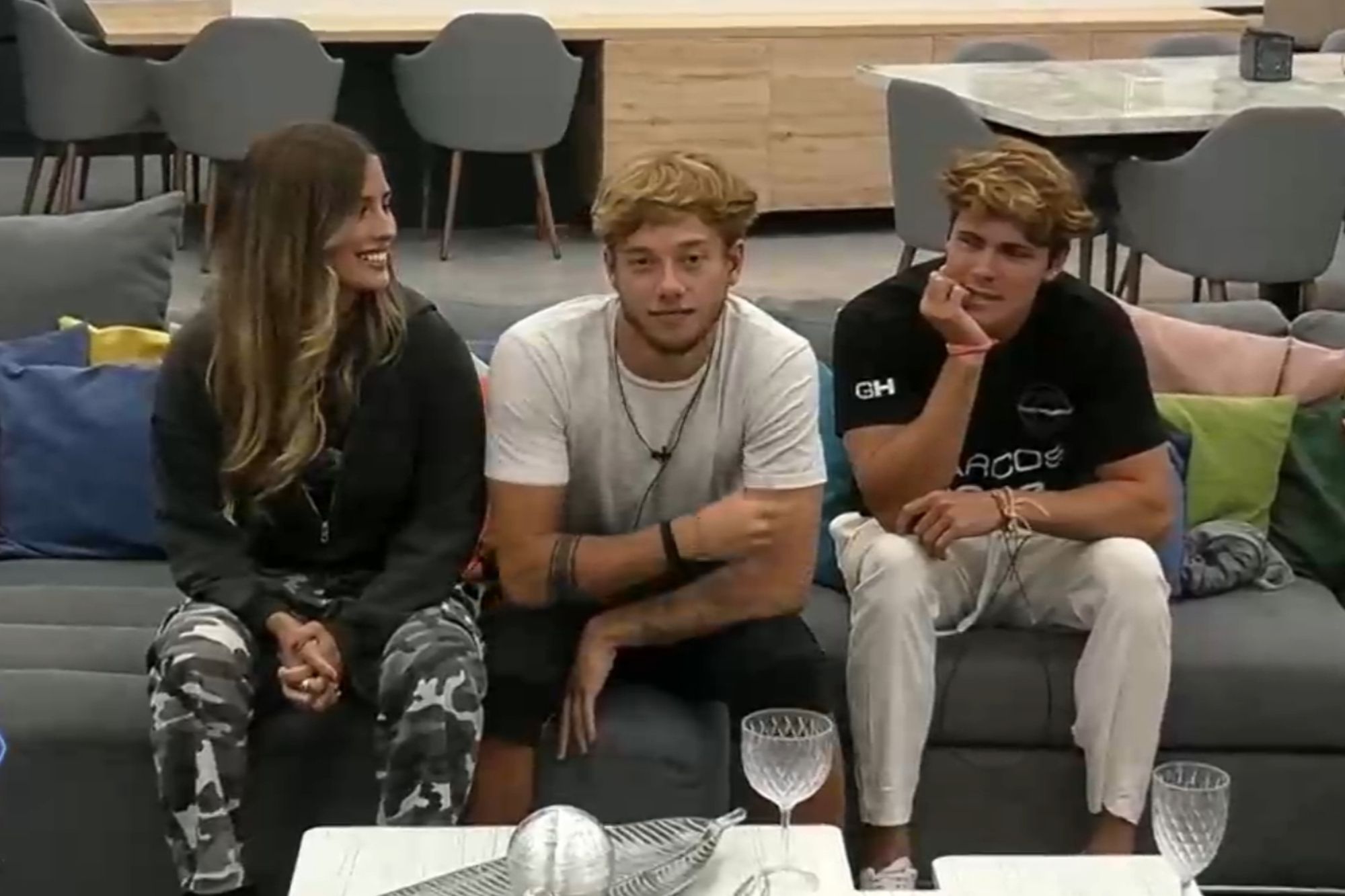 Nacho, Marcos e Julieta foram os finalistas do Big Brother (Captura de vídeo)