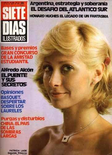 Patricia Lage, tapa de Siete Días 