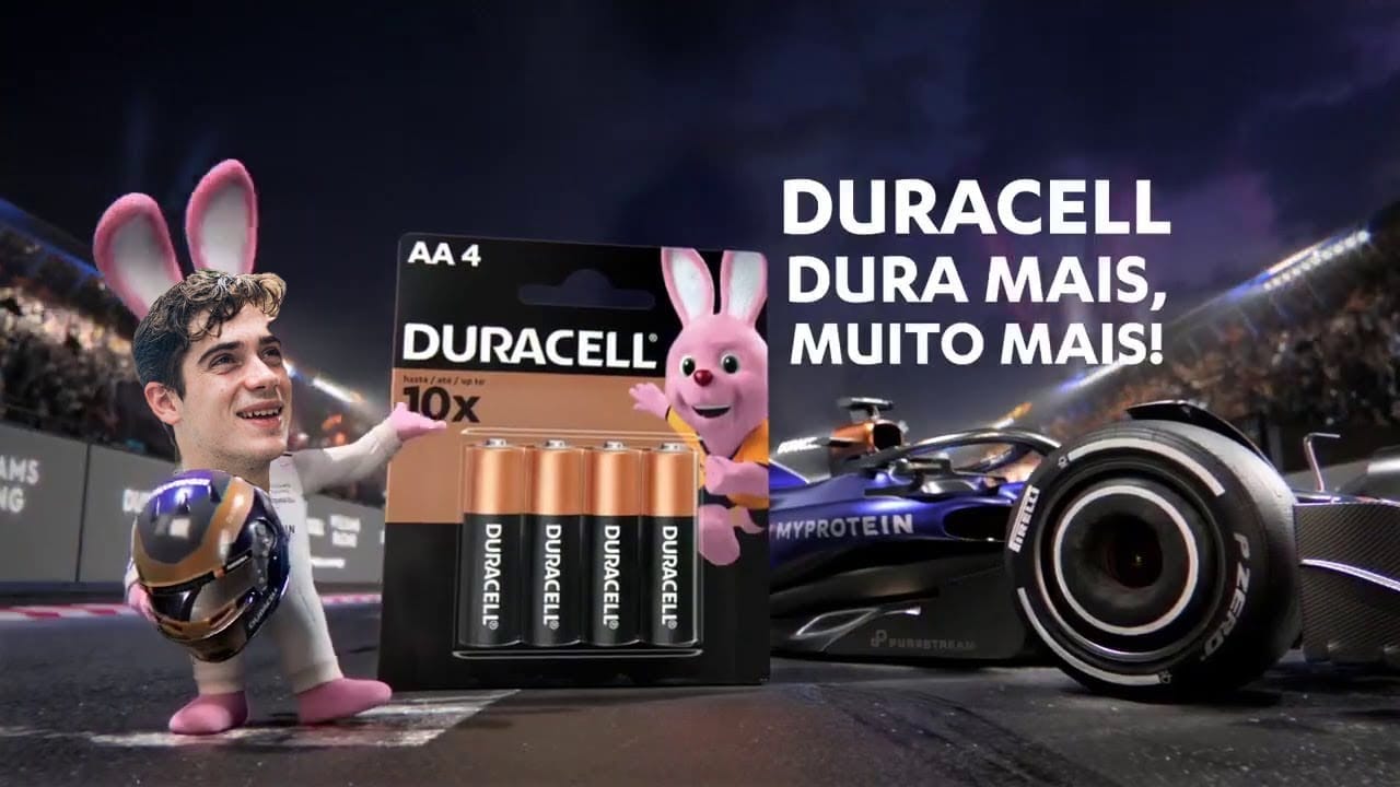 DURACELL Optimum - Franco Colapinto con las pilas puestas en Williams (Comercial 2024)