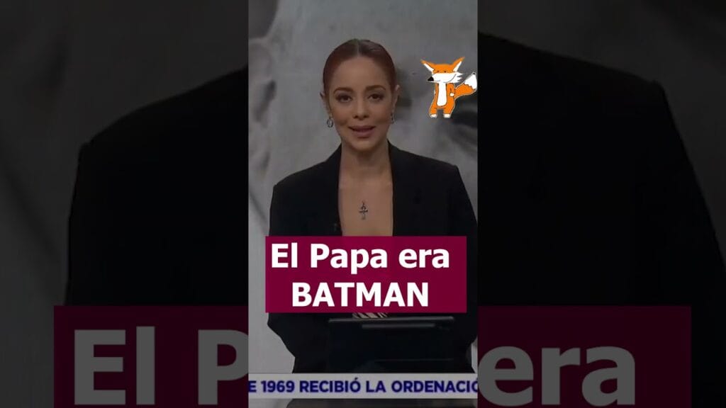 REVELACIÓN: el Papa Francisco era Batman 🦇