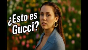 GUCCI FLORA - Miley trepa al cartel de Hollywood  por 1 anuncio
