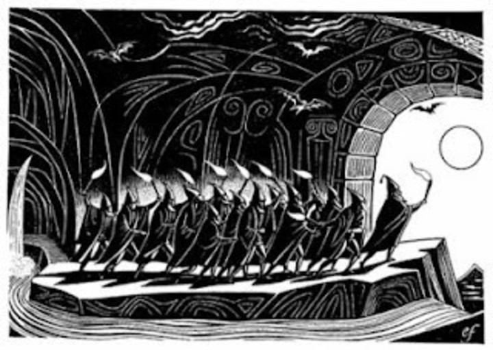 El señor de los anillos. Archivo Clarín.