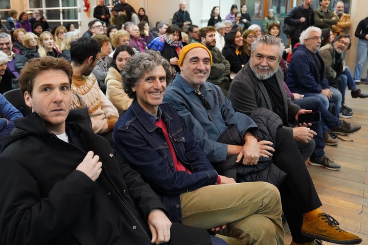 El escritor Martín Caparrós recibió el Honoris Causa de la UBA en la Facultad de Filosofía y Letras. Foto: Martín Bonetto.
