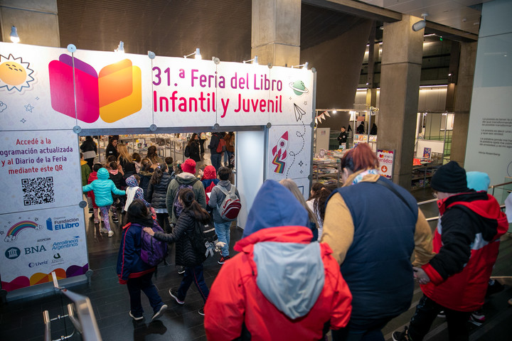 Feria del Libro Infantil y Juvenil. Archivo Clarín.