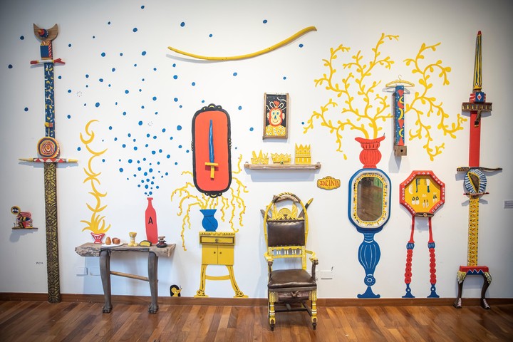 ¡Cuánto cuento! Y el camino de Manuelita”, la gran exposición en homenaje a María Elena Walsh que inauguró este martes en el tercer piso (sala 303) del Palacio Libertad. Foto: gentileza.