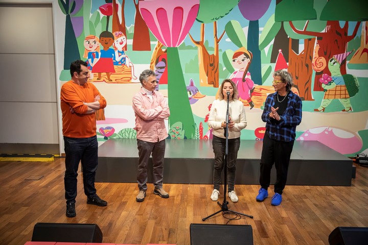 ¡Cuánto cuento! Y el camino de Manuelita”, la gran exposición en homenaje a María Elena Walsh que inauguró este martes en el tercer piso (sala 303) del Palacio Libertad. Foto: gentileza.