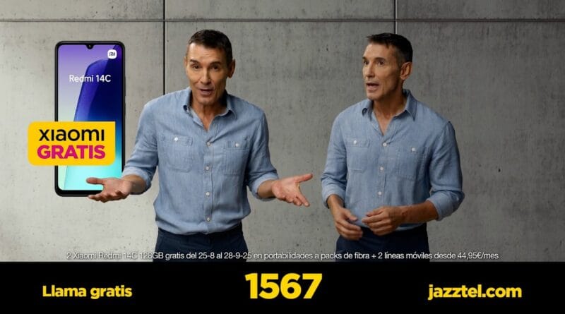 JAZZTEL Anuncio - 2 Jesús Vázquez gratis (con 2 Xiomis) (2025)