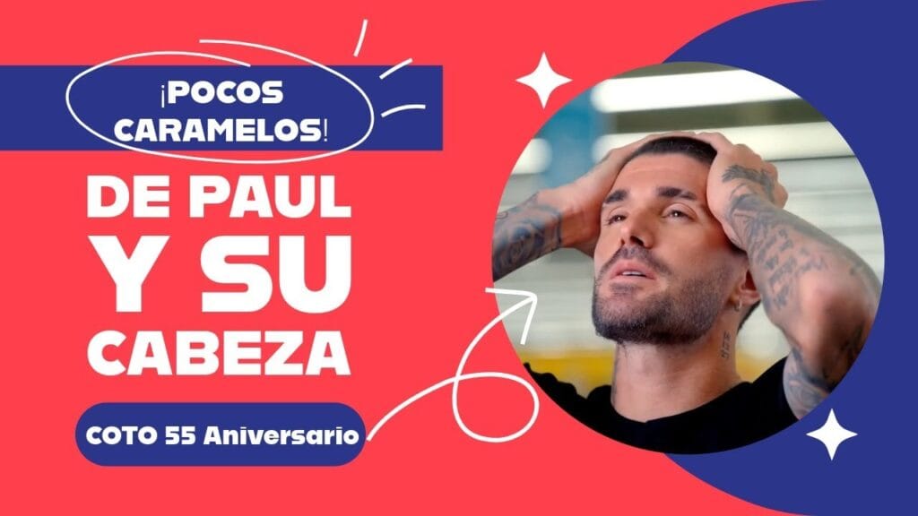 COTO 55 ANIVERSARIO - RODRIGO DE PAUL haciendo de villero otra vez mas (2025)