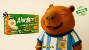 Carpincho con alergia toma ALERGITRAT C