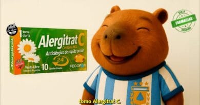 Carpincho con alergia toma ALERGITRAT C