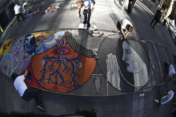 El Museo Reina Sofía presenta la exposición 'Maruja Mallo: Máscara y compás'. EFE/ Fernando Villar