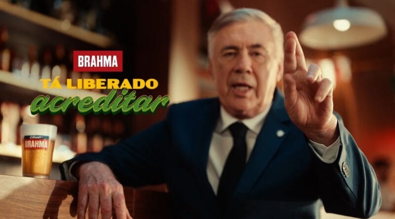 Brahma, Ancelotti e o gesto Nº1 reloaded: agora vale acreditar!