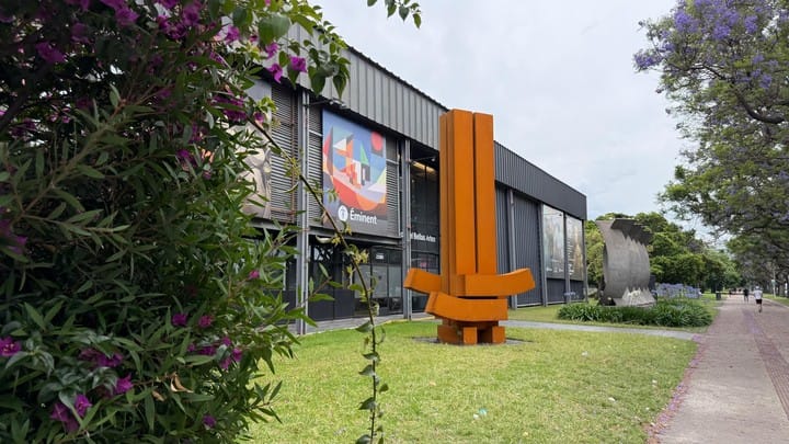 “Homenaje a Lao Tse”, de Marino di Teana fue inaugurada en los jardines aledaños al Museo Nacional de Bellas Artes. Foto: gentileza.