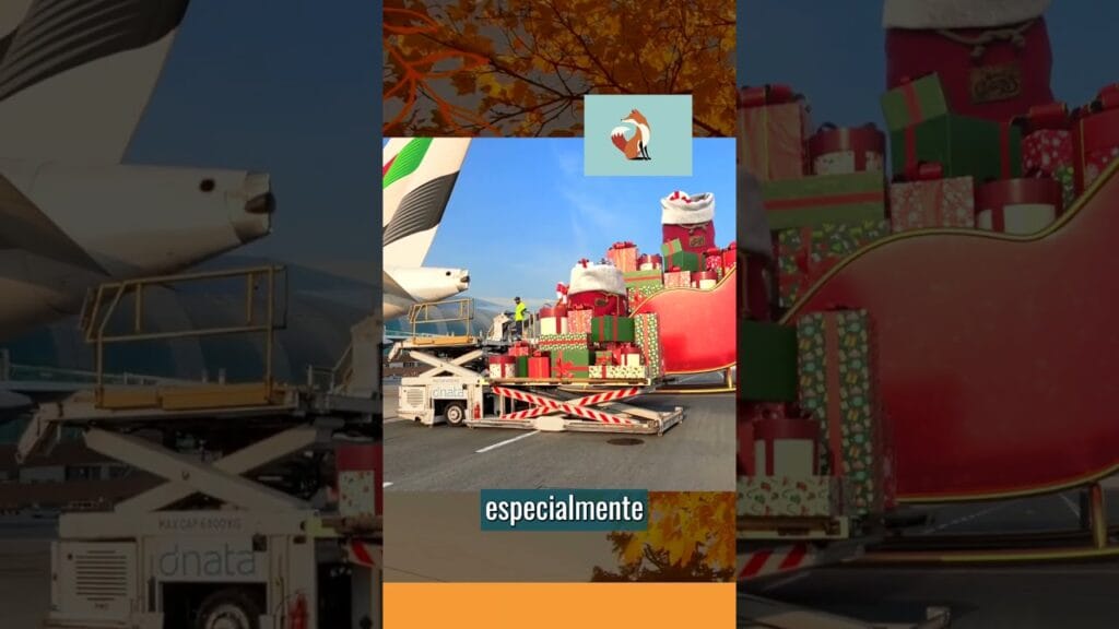 El AVIÓN de Papá Noel despega !!!