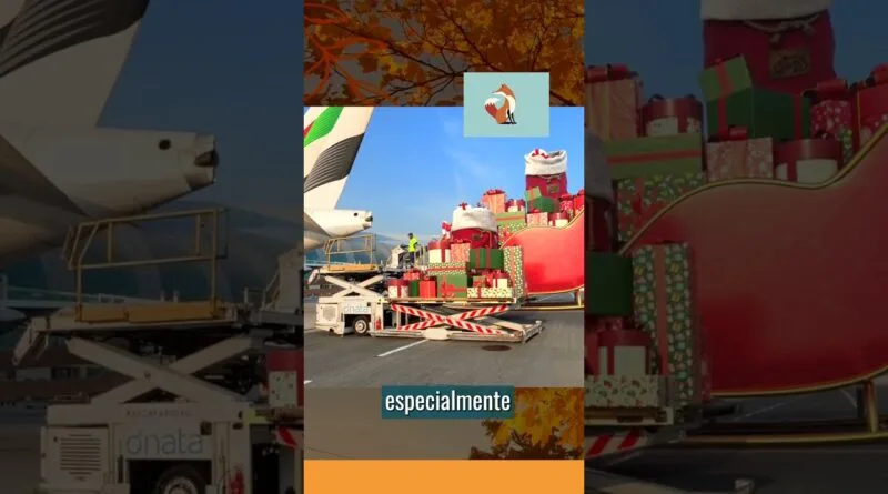 El AVIÓN de Papá Noel despega !!!