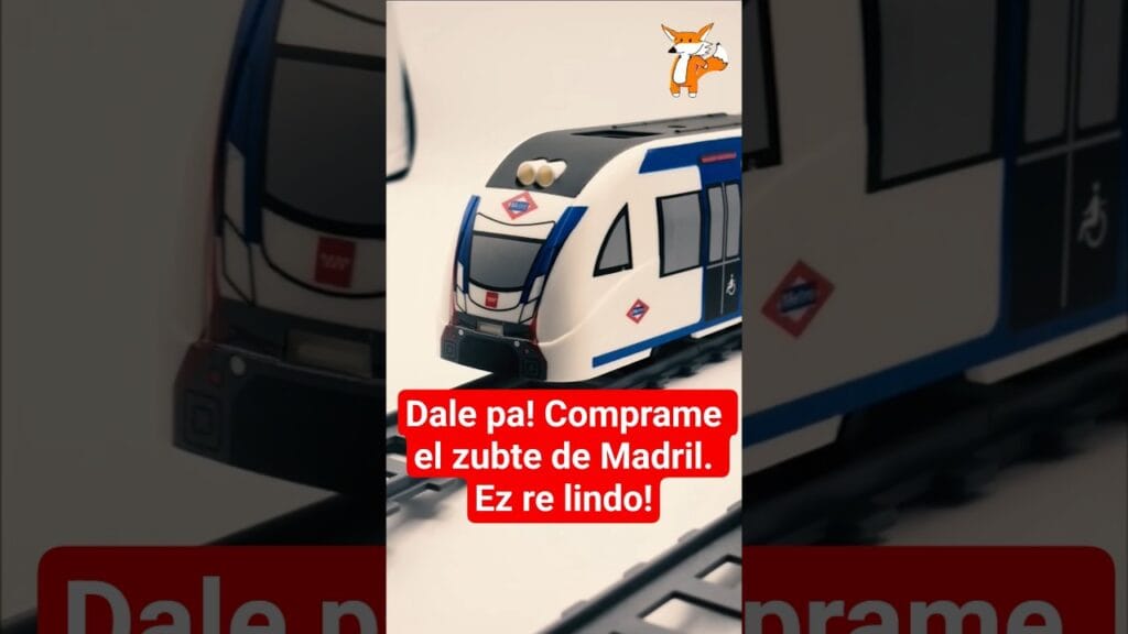 Papá ! Comprame el tren de Madrid !!! Es re lindo !