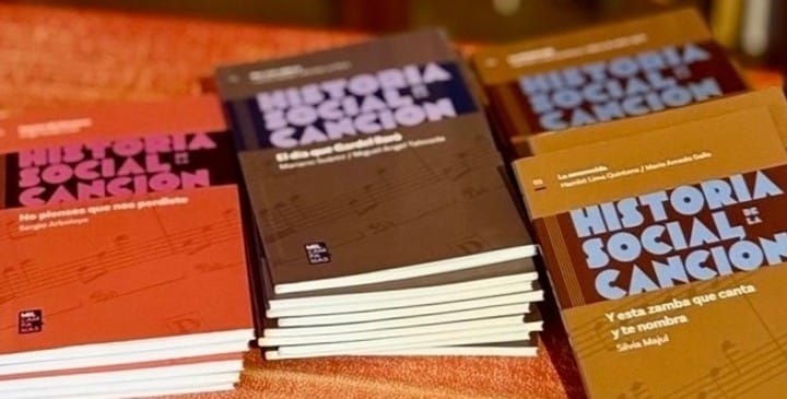 Historia social de la canción, de VV.AA. (Mil Campanas).  Foto: gentileza.