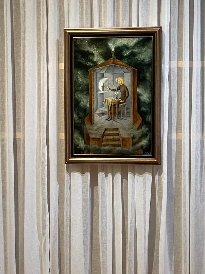 Obra de Remedios Varo, en la exposición que celebra los 50 años de la Colección FEMSA.  
