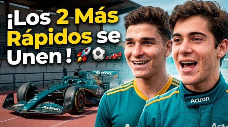 Julián Álvarez y Franco Colapinto se unen en el comercial de Actron