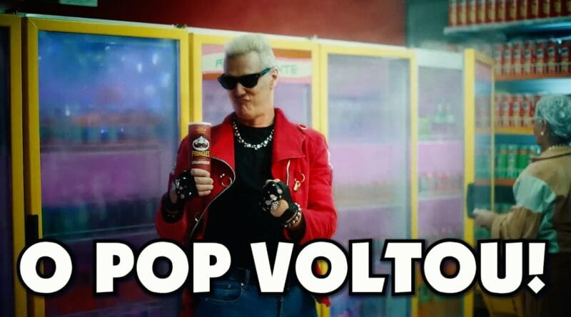 PRINGLES transforma o “pop” da lata em campanha pop