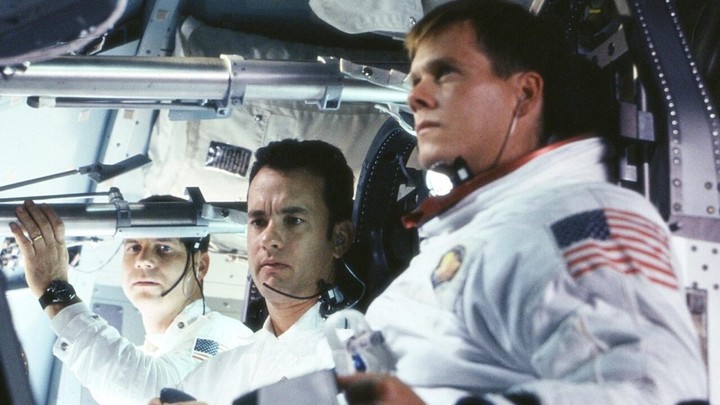 Una de las películas espaciales más populares es Apollo 13, de Ron Howard. Foto: Archivo Clarin.