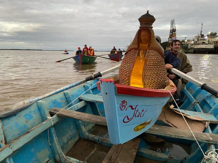 La Virgen de Itatí, por Richar de Itatí. Gentileza