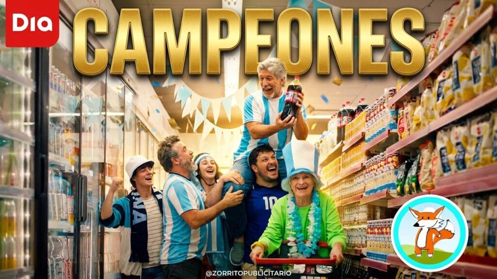 Pablo y Pachu vuelven para el Mundial 2026: Publicidad de Supermercados Dia