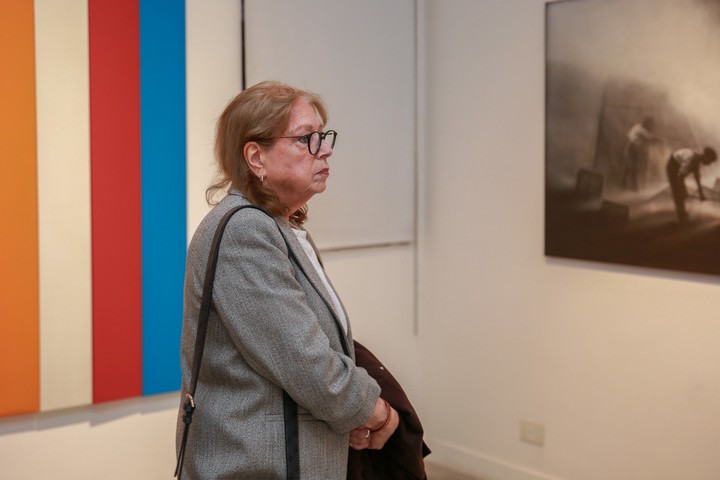 Inauguración de la  “90 años de la Academia Nacional de Bellas Artes. Un recorrido por su patrimonio”. Foto: gentileza.