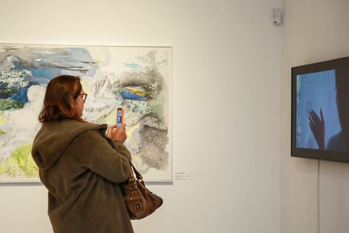 Inauguración de la  “90 años de la Academia Nacional de Bellas Artes. Un recorrido por su patrimonio”. Foto: gentileza.